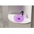 Раковина накладная стеклянная ABBER Glas AK2301P фиолетовая_, изображение 2