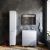 Шкаф-колонна AM.PM GEM M90CSL0306WG напольный левый 30 см двери push-to-open белый глянец_, изображение 2
