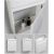 Тумба PARLY Spa Gucci-45 подвесная с раковиной 454x182x540_, изображение 3