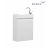 Тумба PARLY Spa Gucci-45 подвесная с раковиной 454x182x540_