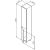 Шкаф-колонна AM.PM GEM M90CSL0306WG напольный левый 30 см двери push-to-open белый глянец_, изображение 8