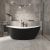 Ванна отдельностоящая Grossman Black Galaxy GR-1402M 180x85x65 см_, изображение 2