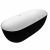Ванна отдельностоящая Grossman Black Classic GR-2502M 160x80x58 см_