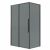 Душевое ограждение Grossman Galaxy 120.K33.01.1380.21.10 130х80х195 см черный матовый стекло тонированное_
