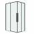 Душевое ограждение Grossman Galaxy 300.K33.01.9070.21.00 90х70х195 см_