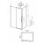 Душевое ограждение Grossman Galaxy 120.K33.01.1170.21.02 110х70х195 см черный матовый стекло шиншилла_, изображение 10
