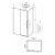 Душевое ограждение Grossman Galaxy 120.K33.01.1190.21.02 110х90х195 см черный матовый стекло шиншилла_, изображение 10