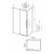 Душевое ограждение Grossman Galaxy 120.K33.01.1270.21.10 120х70х195 см черный матовый стекло тонированное_, изображение 10