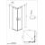 Душевое ограждение Grossman Classic 300.K33.04.9090.21.10 90х90х195 см квадрат раздвижная черный матовый стекло тонированное_, изображение 11