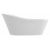 Акриловая ванна без перелива BelBagno BB63-1800-W0 1800х870х850_