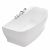 Акриловая ванна без перелива BelBagno BB74-1650-W0 1650x780x590_