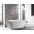 Ванна из искусственного камня Solid Surface 1700x800x600 CEZARES CZR-LINER-170-80-60-SSB_, изображение 6