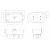Ванна из искусственного камня Solid Surface 1500x750x575 CEZARES CZR-RELAX-150-75-57-SSB_, изображение 8
