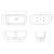 Ванна из искусственного камня Solid Surface 1700x800x575 CEZARES CZR-RELAX-170-80-57-SSB_, изображение 8