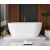 Ванна из искусственного камня Solid Surface 1700x800x575 CEZARES CZR-RELAX-170-80-57-SSB_, изображение 5