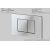 Клавиша смыва 246 х 165 мм Iberica Blanca INOX-C хром глянцевый нержавеющая сталь_, изображение 3