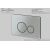 Клавиша смыва 246 х 165 мм Iberica Blanca INOX-O  хром матовый нержавеющая сталь I_, изображение 3