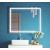 Зеркало Corozo LED Барго 1000х800 сенсор_