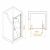 Душевая дверь RGW SV-05 80 smart line matt_, изображение 2
