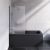 Душевая шторка на ванну AM.PM Gem W90BS-080-140BM 80х140 см фиксированная_, изображение 3