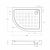 Акриловый поддон Cezares TRAY-A-RH-100/80-550-15-W-R_, изображение 4