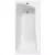 Ванна чугунная Delice Continental PLUS 100х70 с антискользящим покрытием DLR230642-AS с ножками_
