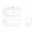 Ванна отдельностоящая Grossman GR-2022M Cristal 170x75x58_, изображение 7