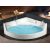 Ванна Ceruttispa C-401А акриловая гидромассажная 1500x1500x580_, изображение 2
