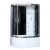 Душевая кабина Royal Bath 8120BK3-BT-CH (черное/прозрачное) правая 120x80x217_