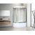 Душевая кабина Royal Bath 8120BK3-WC-CH (белое/матовое) правая 120x80x217_, изображение 2