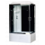 Душевая кабина Royal Bath 8120BP6-BT-CH (черное/прозрачное) левая 120x80x217_