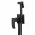 Смеситель ABBER Wasserfall AF8625B с гигиеническим душем черный матовый_