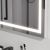 Зеркало AM.PM Gem M91AMOX0601WG универсальное настенное с контурной LED-подсветкой 60 см_, изображение 4