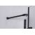 Душевое ограждение Niagara Nova NG-6814-08 BLACK 100х100х195 квадрат черный стекло прозрачное 6 мм_, изображение 6