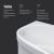 Акриловая ванна AM.PM Like 170x110 L с каркасом W80A-170U110W-R_, изображение 6