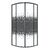 Душевое ограждение Niagara Eco NG-1007-14BLACK 90х90х190 см_