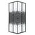 Душевое ограждение Niagara Eco NG-1010-14QBLACK 100х100х190 см_