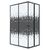 Душевое ограждение Niagara Eco NG-1018-14QBLACK 100х80х190 см_