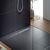 Душевой лоток Timo Drain System 800 с вставкой lines хром_