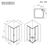 Душевое ограждение AM.PM X-joy W94G-403-8080-МТ1К 80x80 см без поддона_, изображение 8