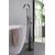 Смеситель ABBER Wasserfall AF8615NG напольный никель_, изображение 2