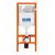 Комплект BelBagno унитаз подвесной с сиденьем UNO BB3105CHR/SC  с инсталляцией и кнопкой_, изображение 5