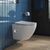 Унитаз подвесной BelBagno UNO с сиденьем и креплением с функцией биде и смесителем BB3105CHR-BS/SC_, изображение 11
