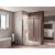 Душевой уголок BelBagno DUE-RH-2-100/80-C-Cr_