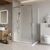 Душевой уголок BelBagno LUCE-AH-1-100/90-C-Cr, Размер: 100х90, Профиль: Хром, Стекло: Прозрачное_