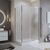 Душевой уголок BelBagno UNO-195-AH-1-120/90-P-Cr, Размер: 120х90, Профиль: Хром, Стекло: Матовое_