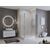 Душевой уголок BelBagno UNO-195-AH-1-120/90-P-Cr, Размер: 120х90, Профиль: Хром, Стекло: Матовое_, изображение 2
