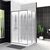 Душевой уголок BelBagno UNO-195-AH-2-120/90-CH-CR, Размер: 120х90, Профиль: Хром, Стекло: Матовое_