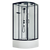 Душевая кабина Royal Bath FATO RB 85CK-T-BL прозрачное стекло, Размер: 85х85, Профиль: Черный, Стекло: Прозрачное_