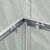 Душевой угол MaybahGlass MGY-1327-5 раздвижной 900х900х1950 стекло 6 мм сатин, Размер: 90х90, Стекло: Сатин_, изображение 3